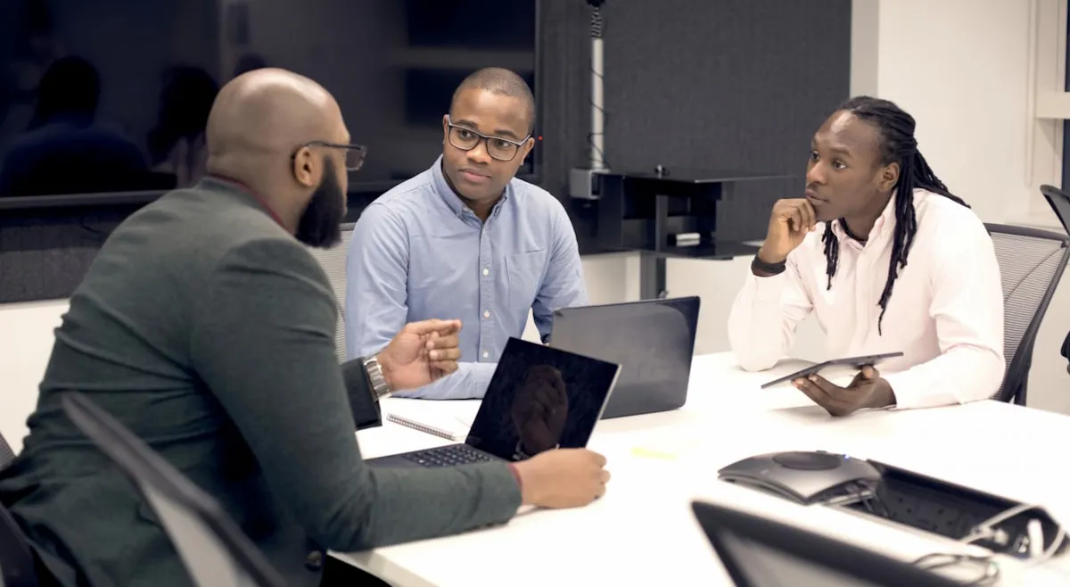Healthcare finance leader reviewing accounts receivable management reporting across payers