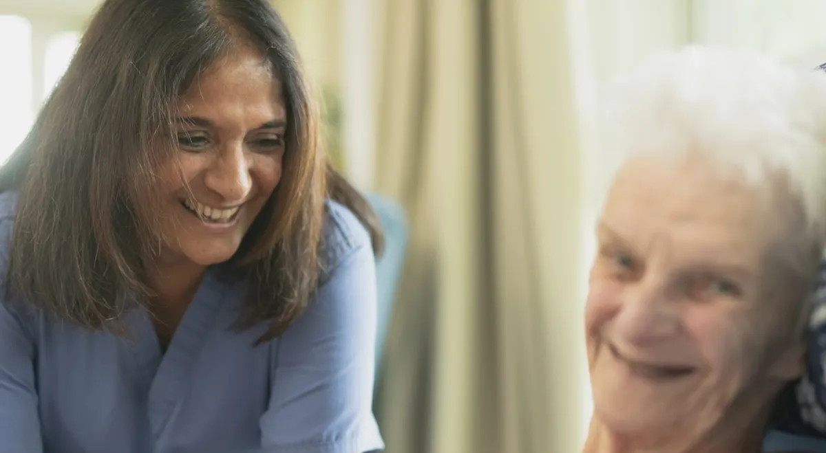 Skilled nursing facility billing team reviewing accounts receivable